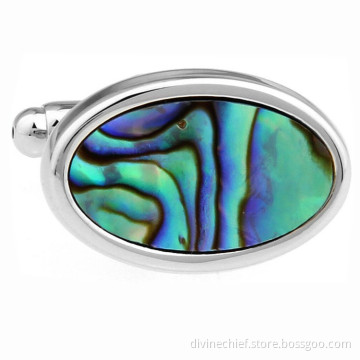 Make Custom Oval Movement Cufflinks Wholesale Cufflinks For Men